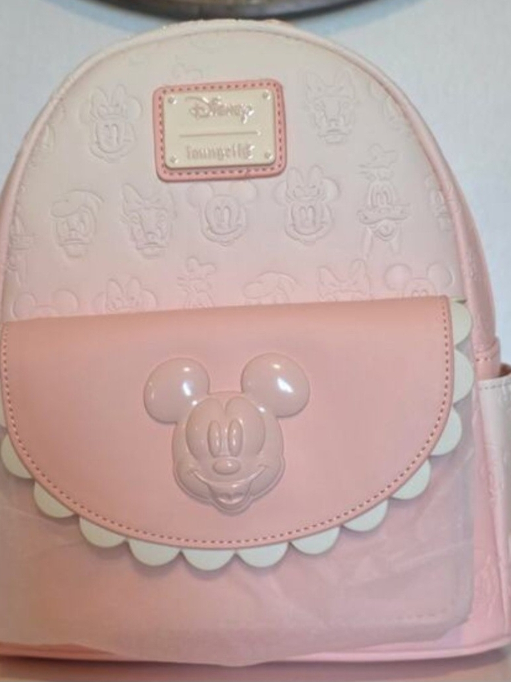 Loungefly Mickey Mouse & Friends Pink Ombré Mini Backpack